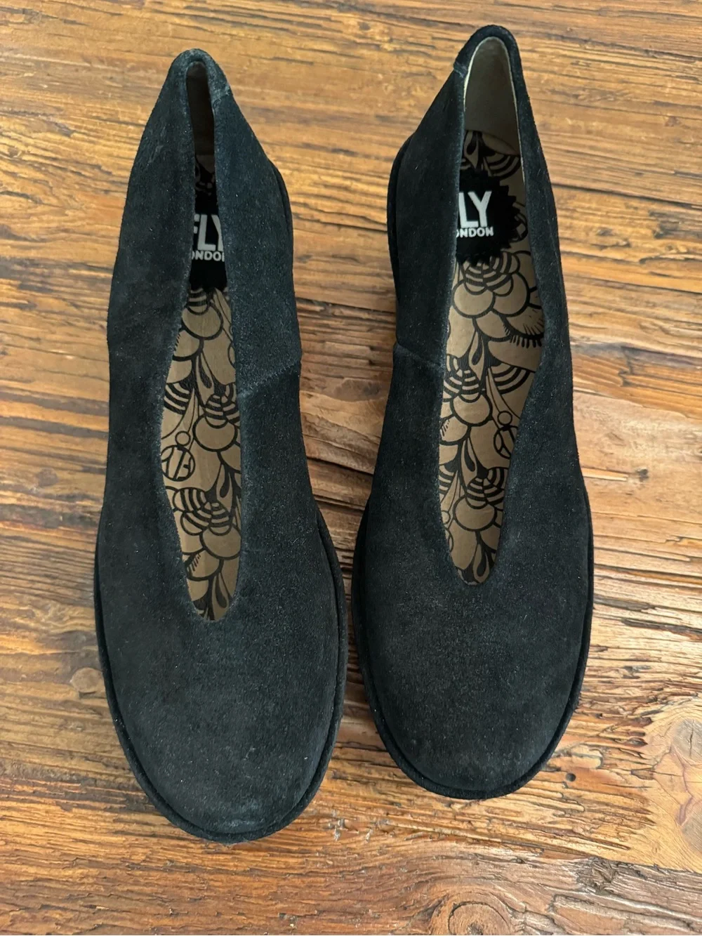 Fly London rubber wedge